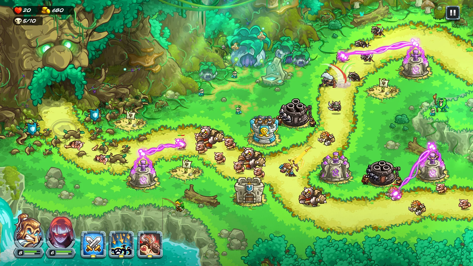 Kingdom Rush 5: Alliance TD Việt Hóa - Ảnh minh họa 1
