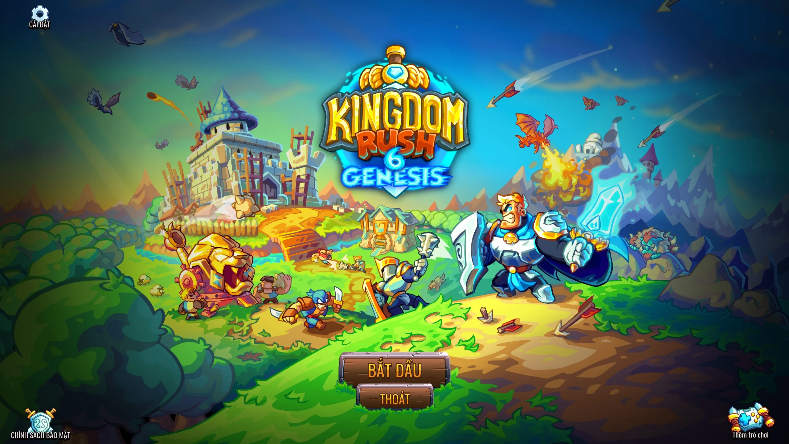 Kingdom Rush 6: Genesis TD Việt Hóa - Ảnh minh họa 1