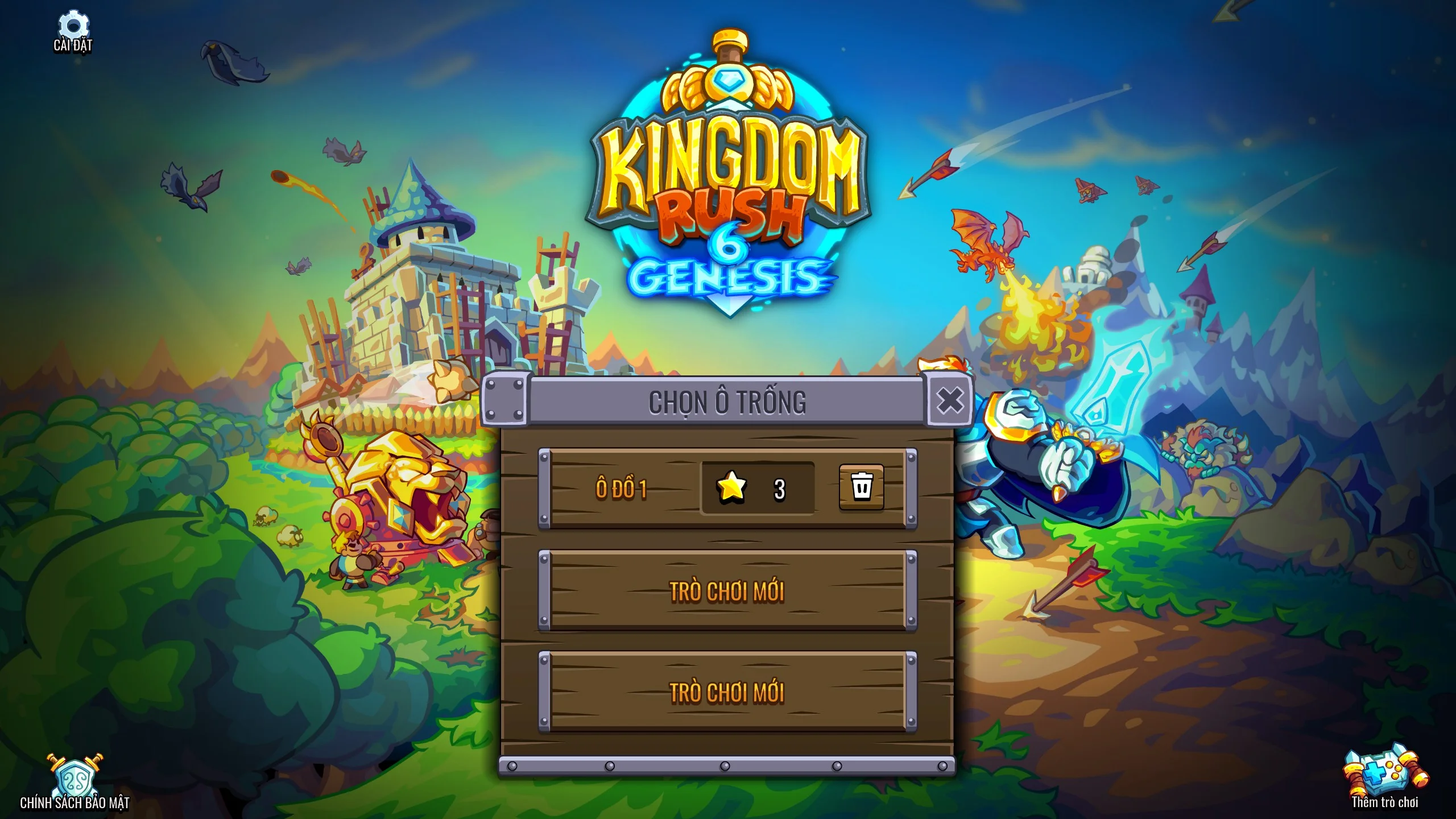 Kingdom Rush 6: Genesis TD Việt Hóa - Ảnh minh họa 2