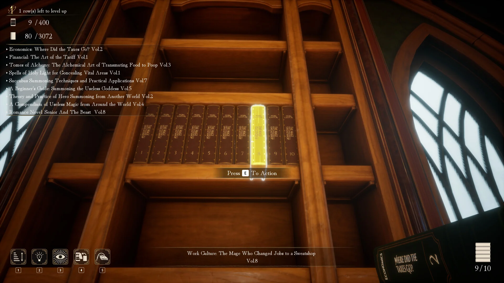 Librarian: Tidy Up the Arcane Library! Việt Hóa - Ảnh minh họa 7