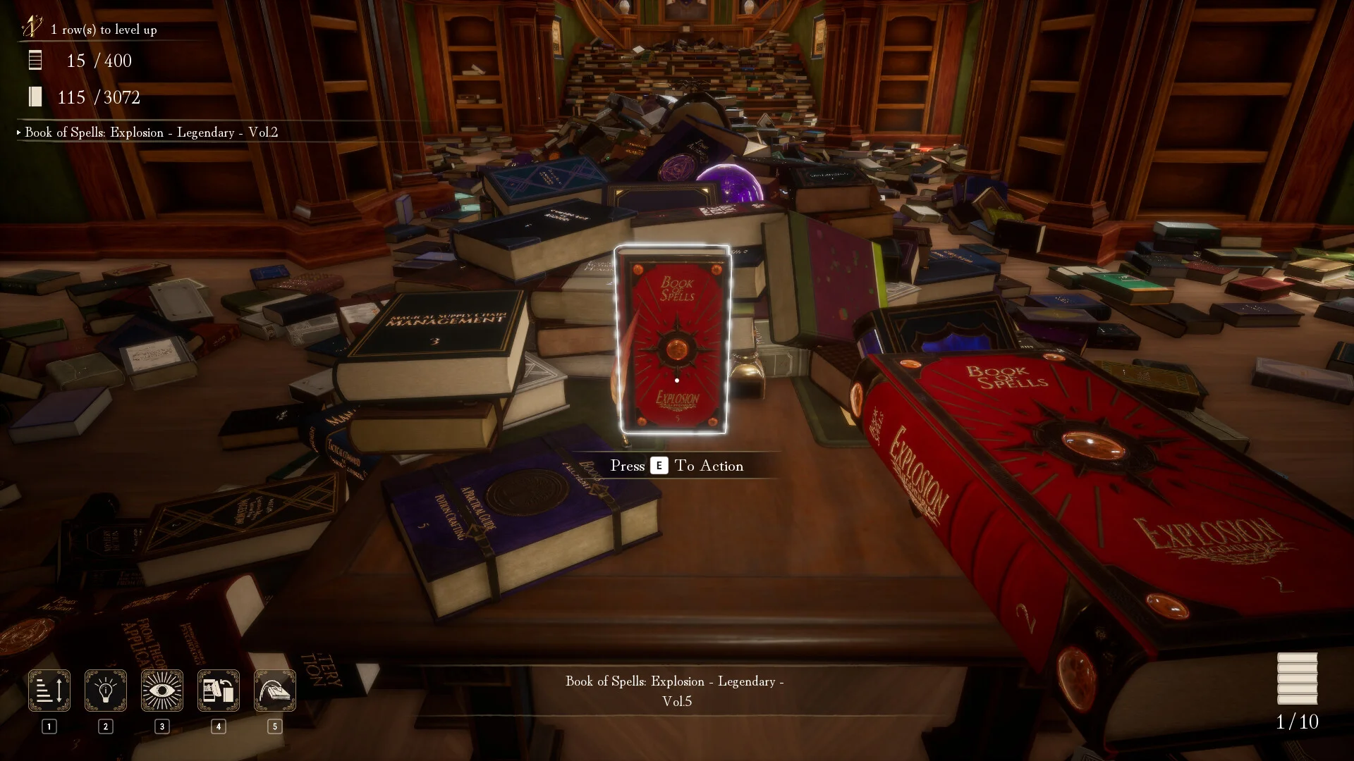 Librarian: Tidy Up the Arcane Library! Việt Hóa - Ảnh minh họa 8