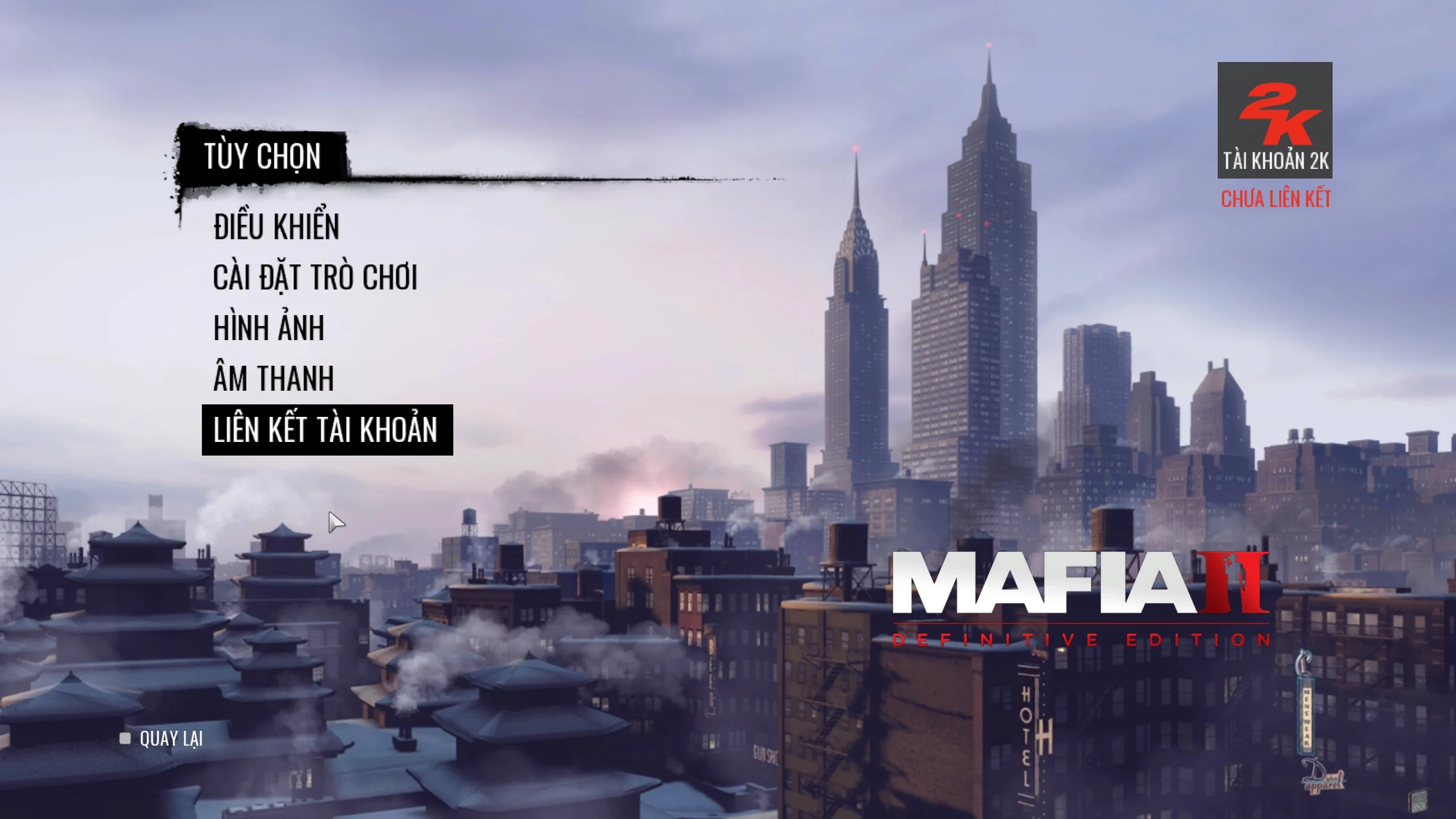 Mafia II: Definitive Edition Việt Hóa - Ảnh minh họa 3