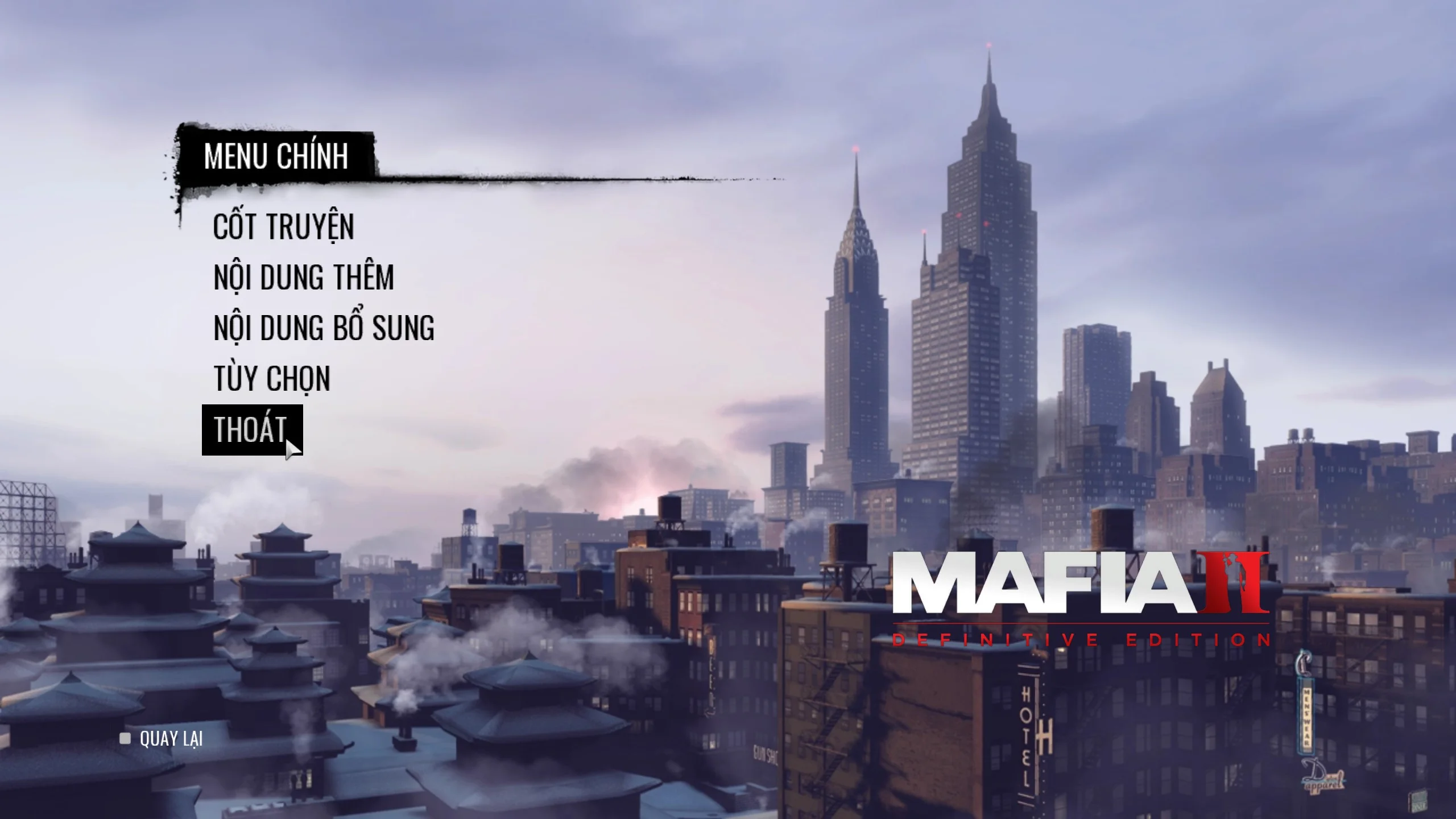 Mafia II: Definitive Edition Việt Hóa - Ảnh minh họa 8