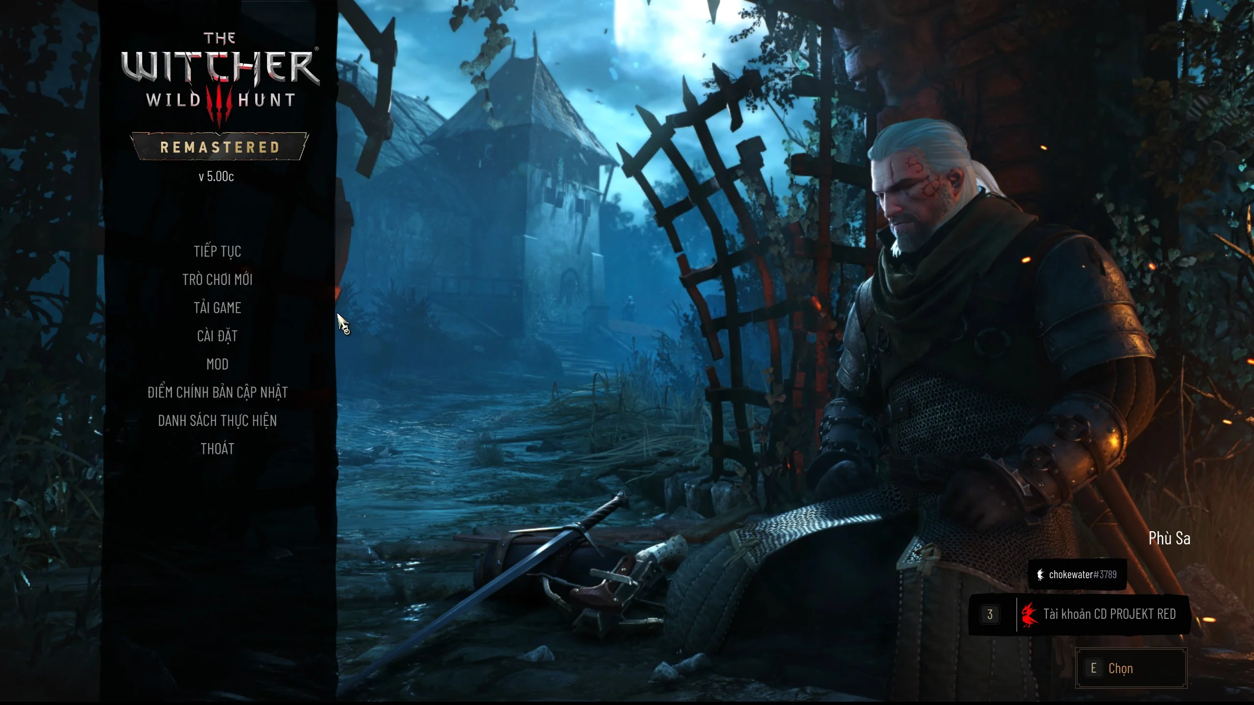 The Witcher 3: Wild Hunt — Remastered Việt Hóa - Ảnh minh họa 1